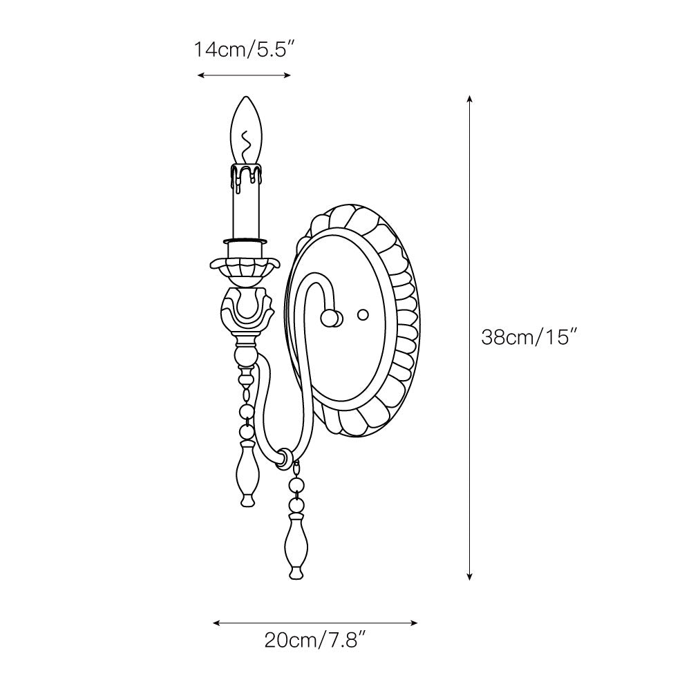 Brevetto Antique Wall Lamp