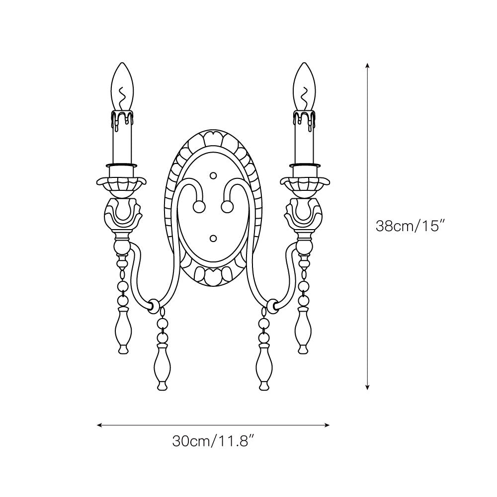 Brevetto Antique Wall Lamp