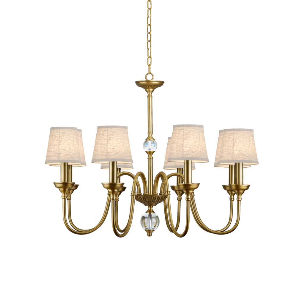 Spigetto Brass Chandelier