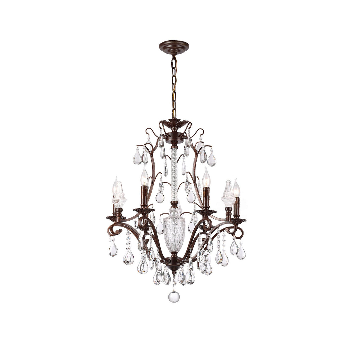 Legno Crystal Chandelier