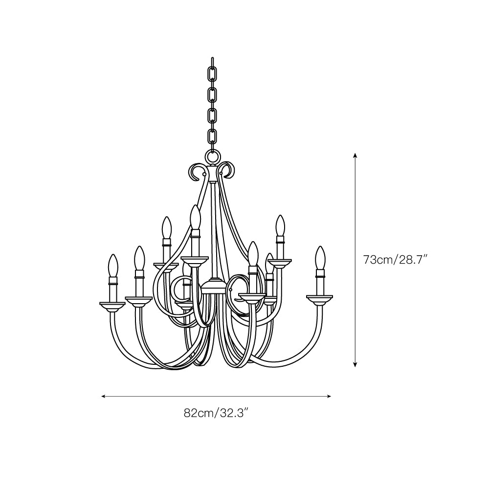 Pulvano Chandeliers