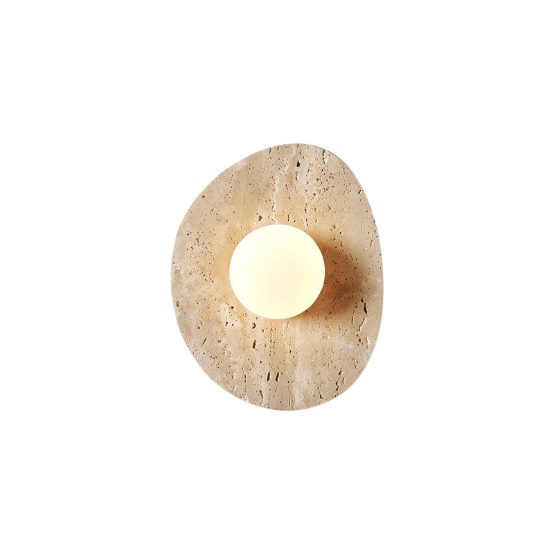 Corbina Travertine Wall Lamp