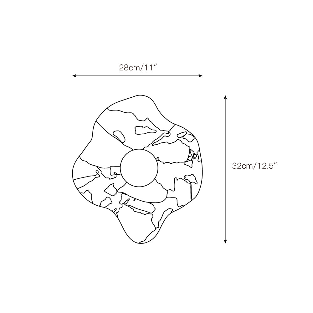 Pietetto Marble Wall Lamp