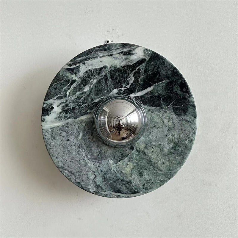 Scalano Green Calacatta Marble Sconce