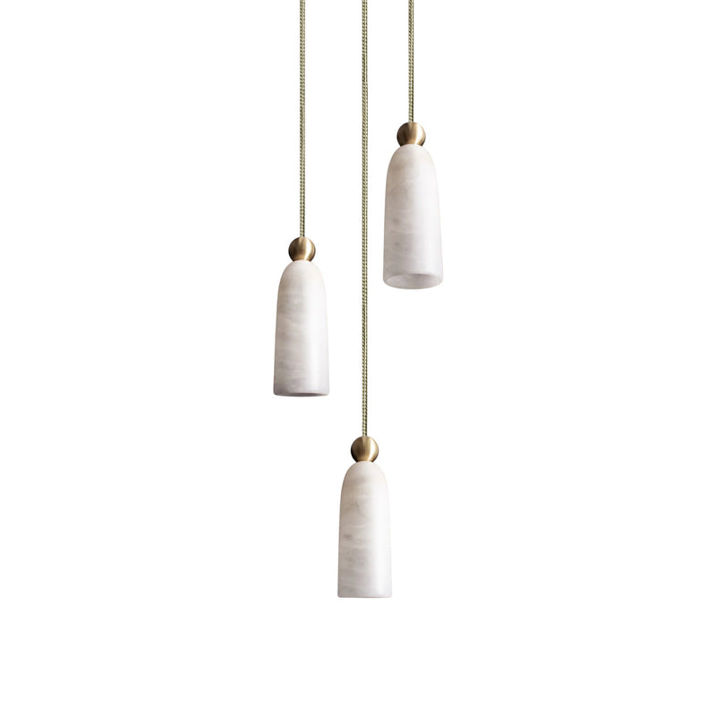 Pergola Alabaster Spanish Pendant Light