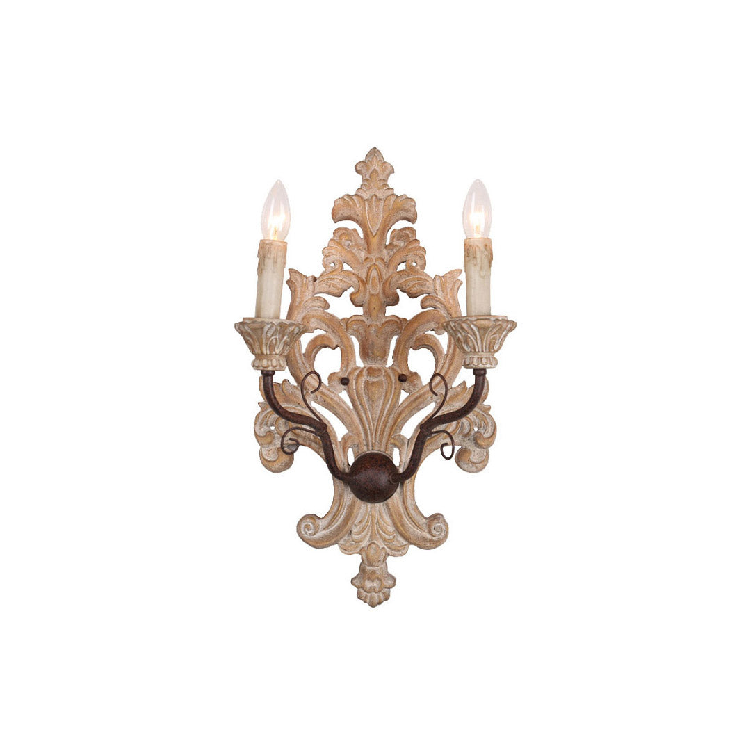 Virgesco Wood Wall Lamp