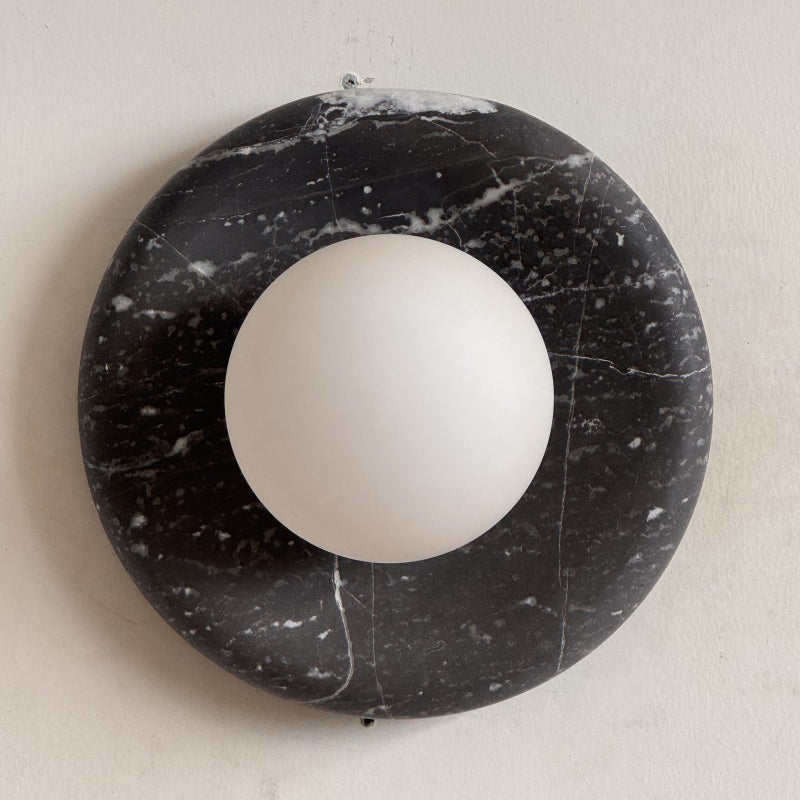 Gelso Marble Black Sconce