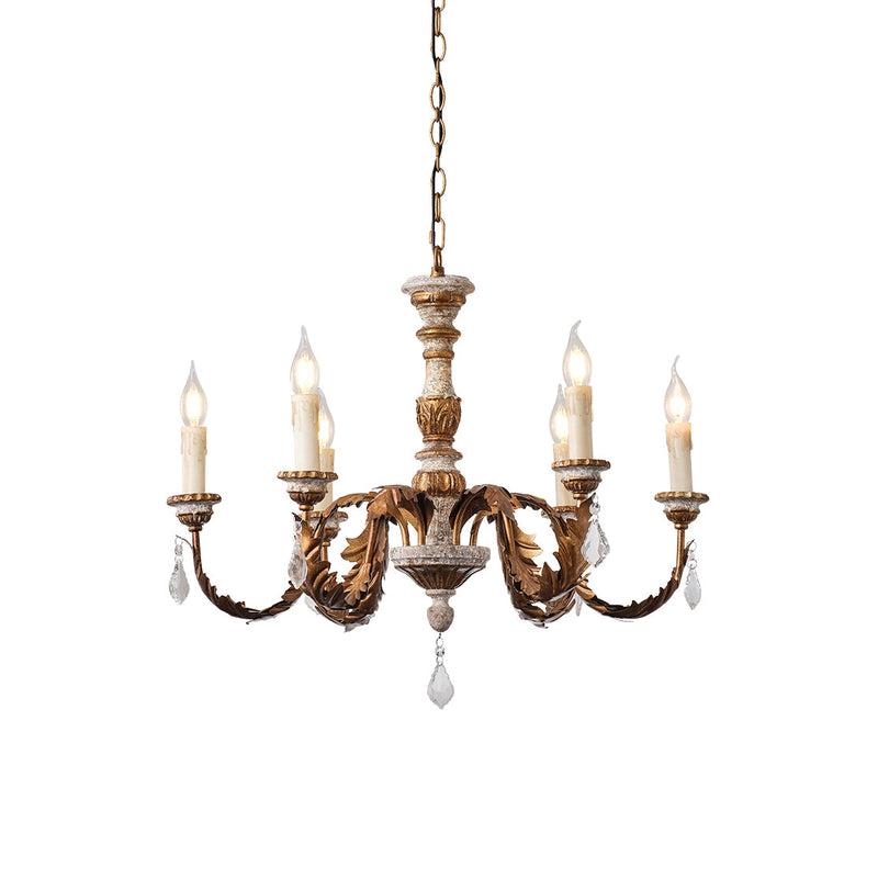 Vernana Wood Chandelier