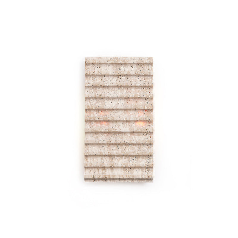 Sorbano Travertine wall lamp