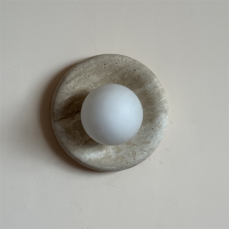 Gelso Marble Travertine Sconce