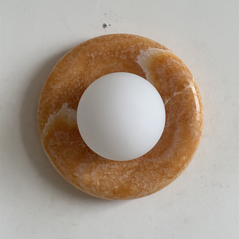 Gelso Yellow Onyx Sconce
