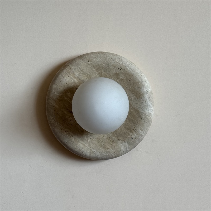 Gelso Marble Travertine Sconce