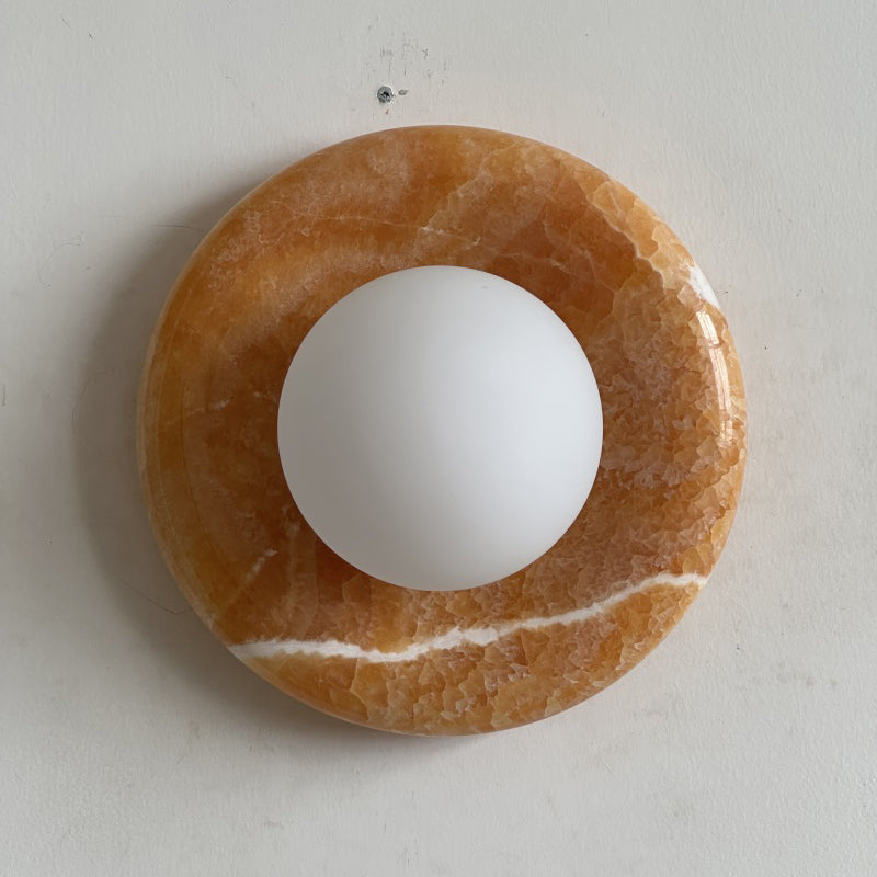 Gelso Yellow Onyx Sconce