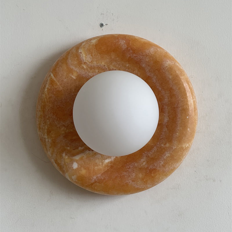 Gelso Yellow Onyx Sconce