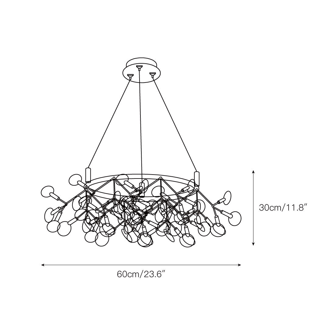 Eligio Round Chandelier