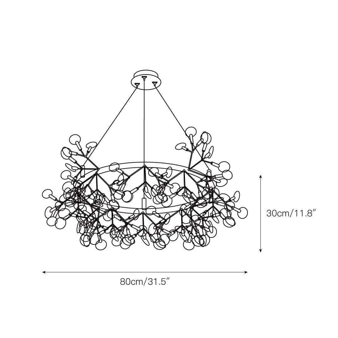 Eligio Round Chandelier