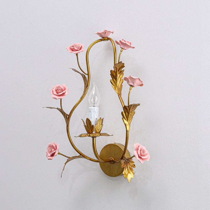 Demetrio Floral Wall Lamp