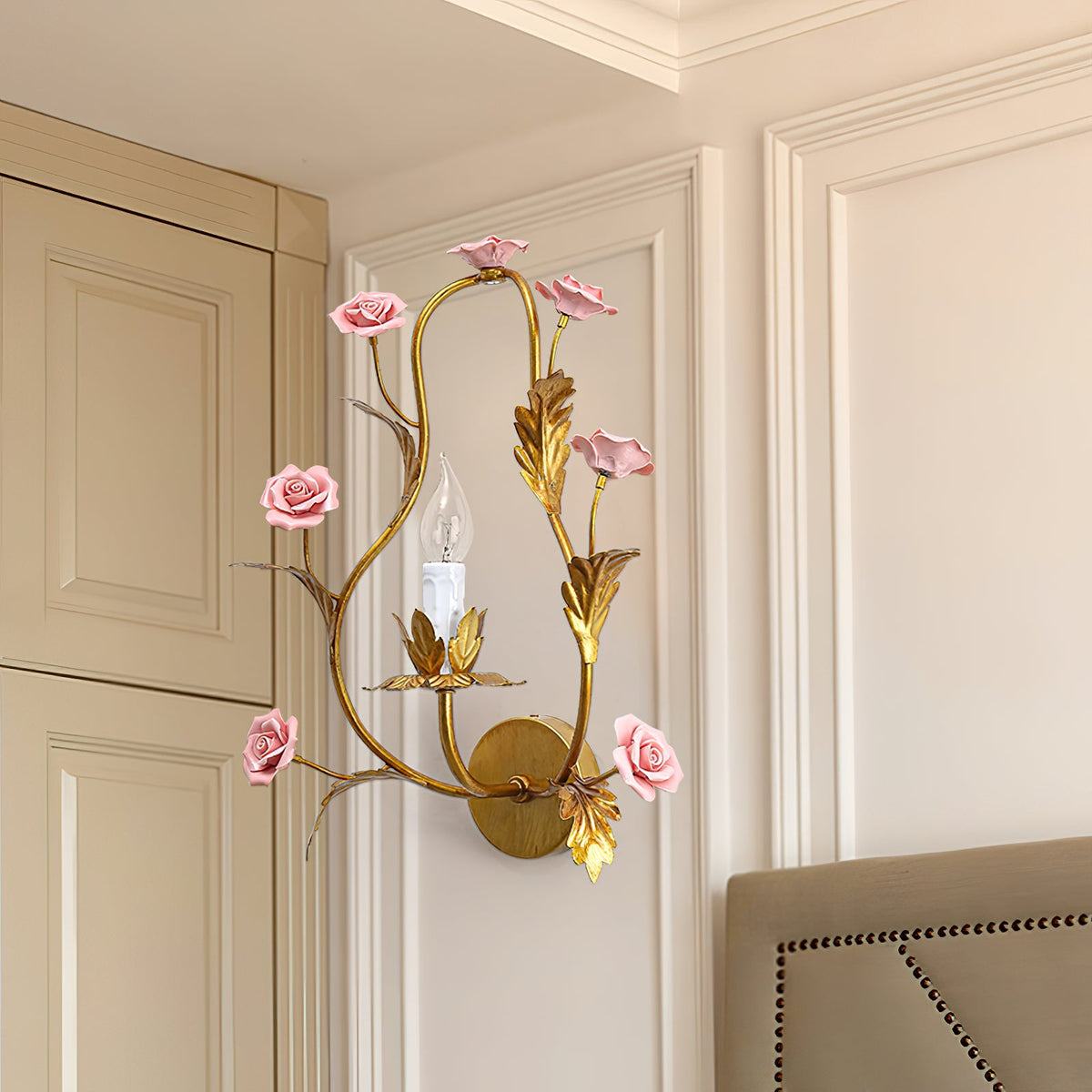 Demetrio Floral Wall Lamp