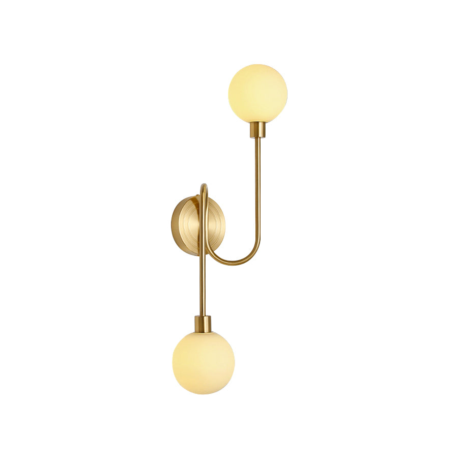 Petalo Brass Armed Sconce