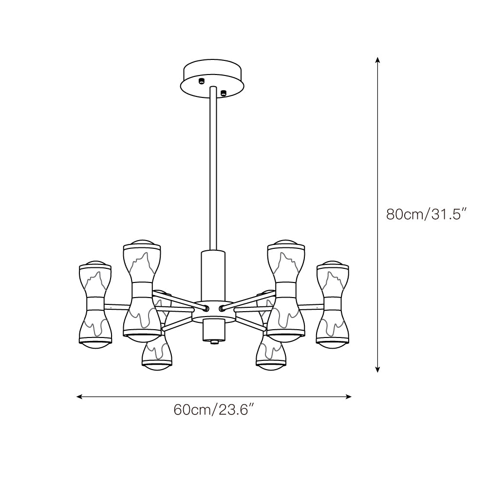 Angeretta LED Chandelier