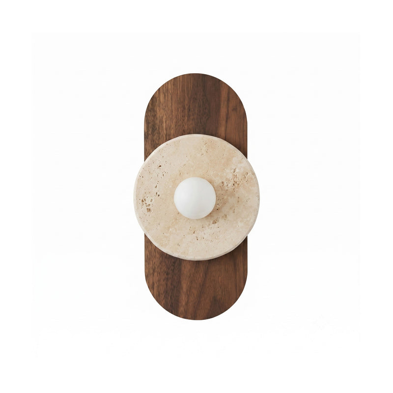 Fano Travertine Wall Sconce