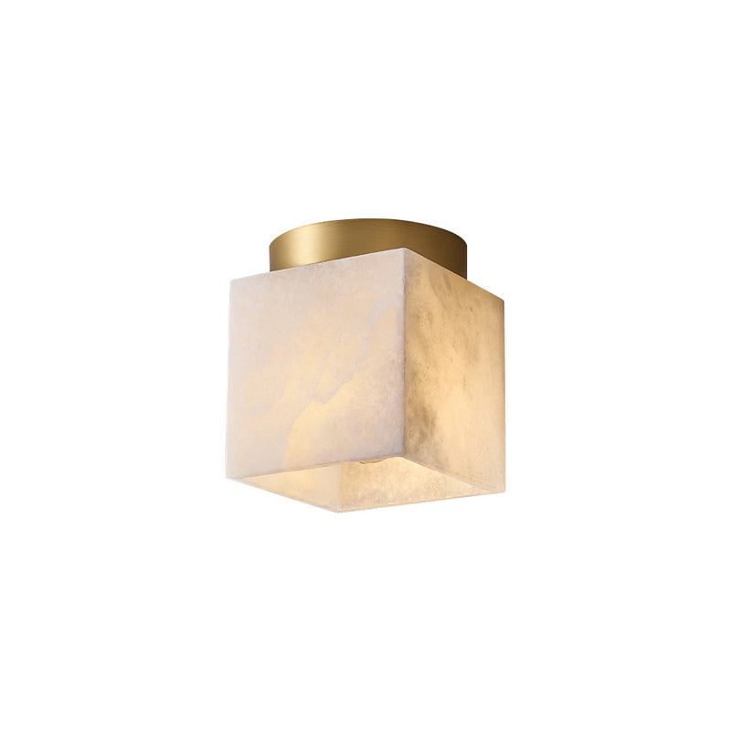 Baia Valley Budnick Alabaster Ceiling Light