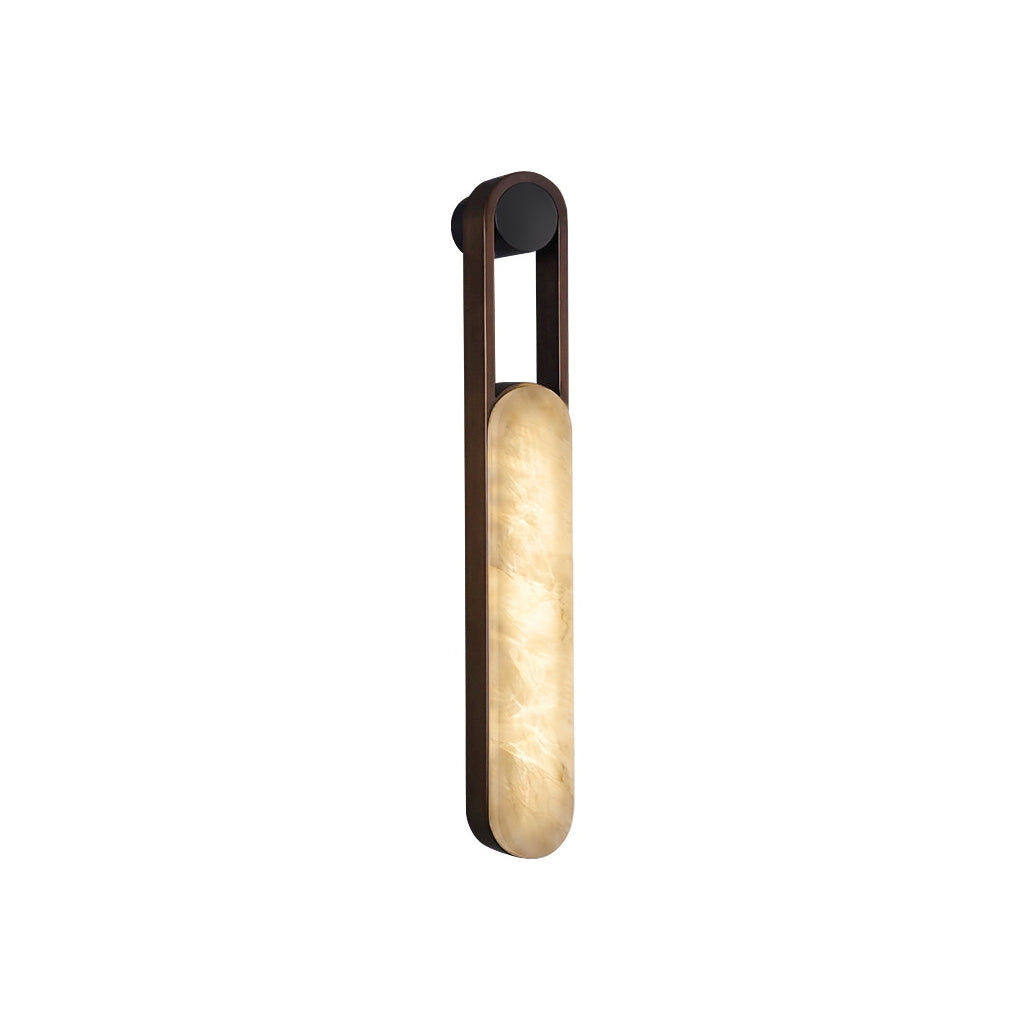 Salvo Alabaster LED Wall Sconce