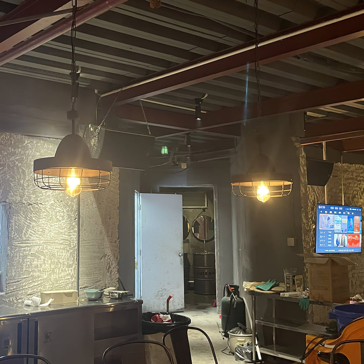 Seceno Cage Pendant Light