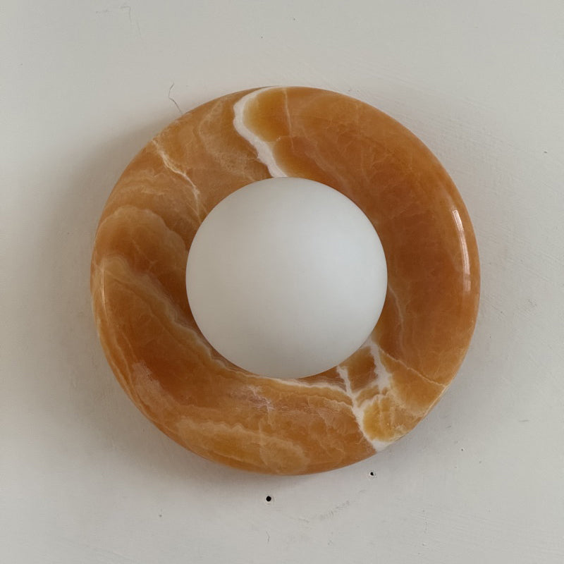 Gelso Yellow Onyx Sconce