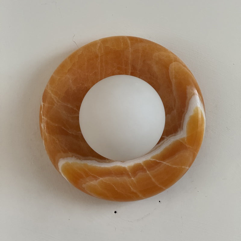 Gelso Yellow Onyx Sconce