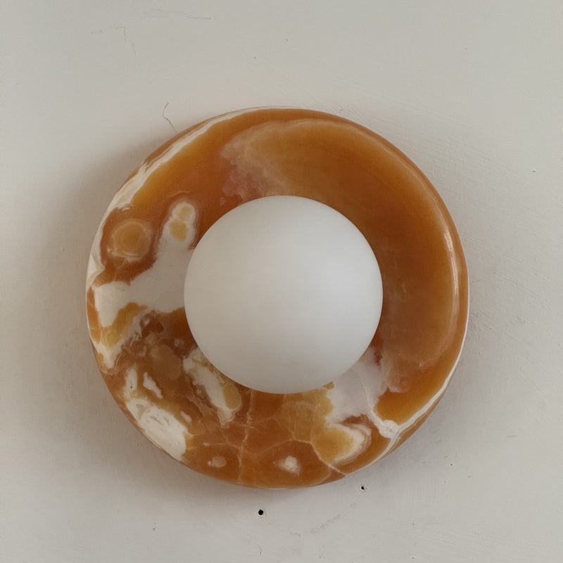 Gelso Yellow Onyx Sconce