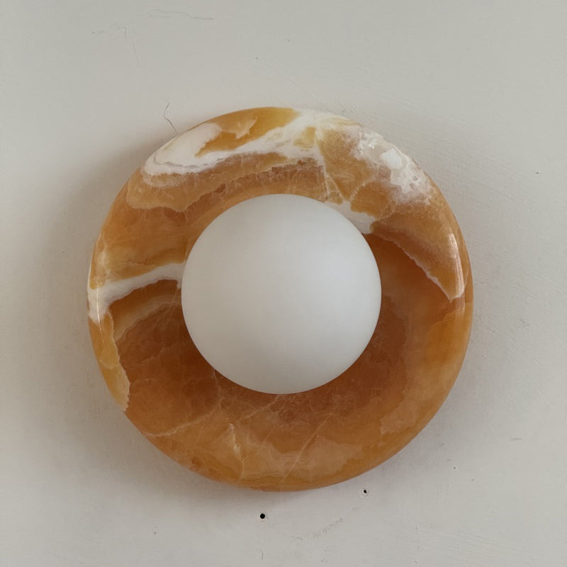 Gelso Yellow Onyx Sconce