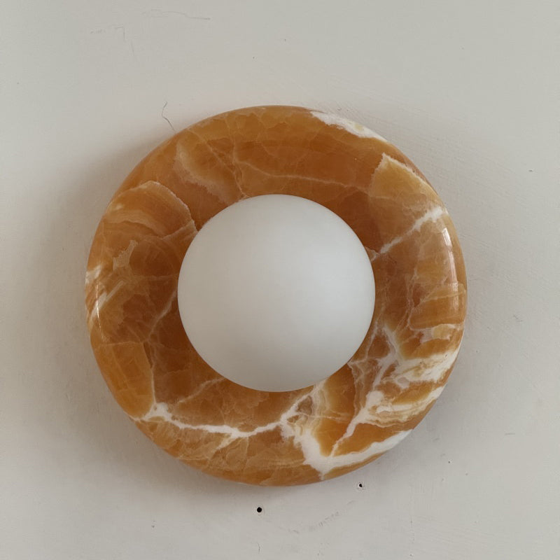Gelso Yellow Onyx Sconce
