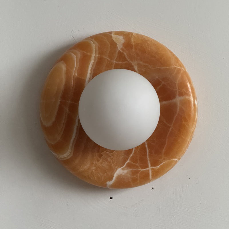 Gelso Yellow Onyx Sconce