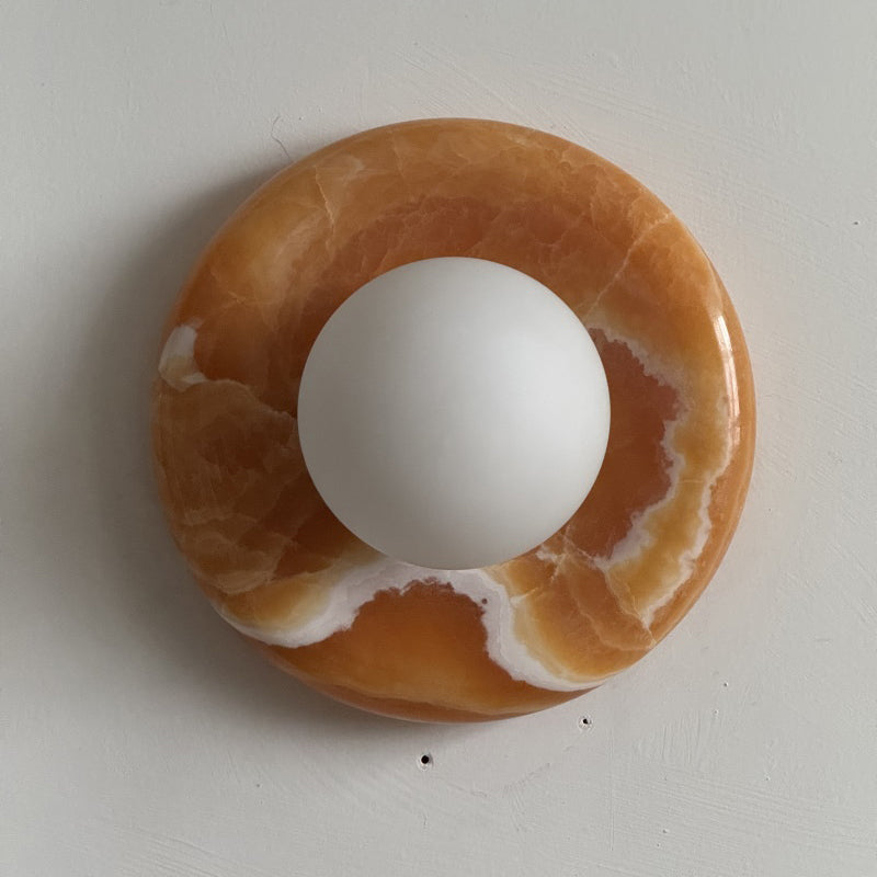 Gelso Yellow Onyx Sconce