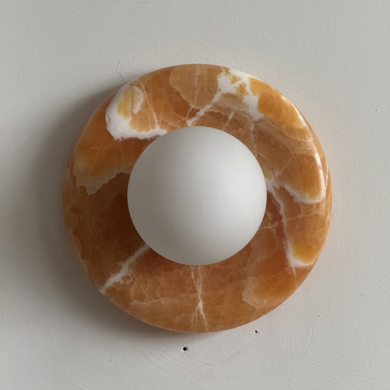 Gelso Yellow Onyx Sconce
