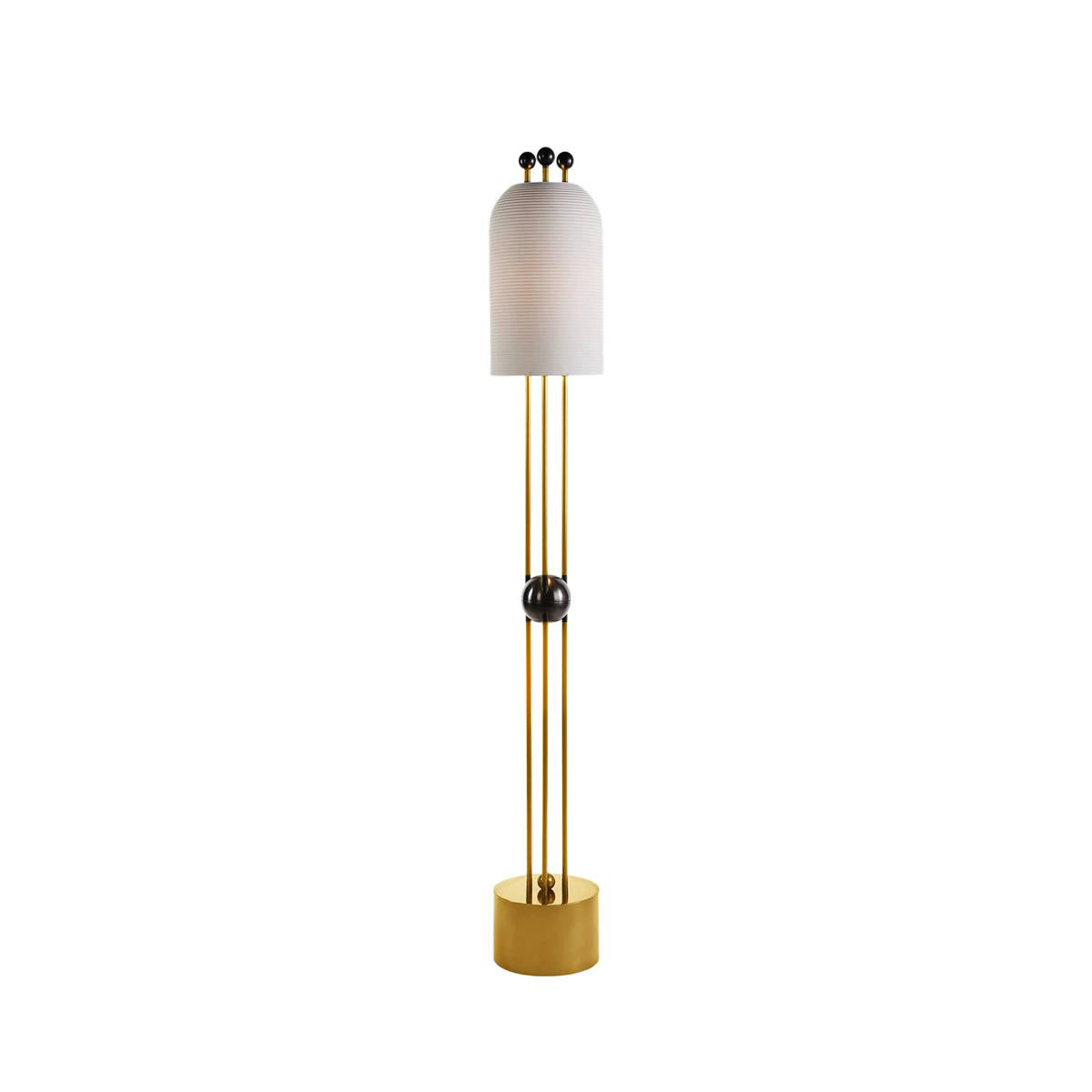 Evaristo Glass Floor Lamp