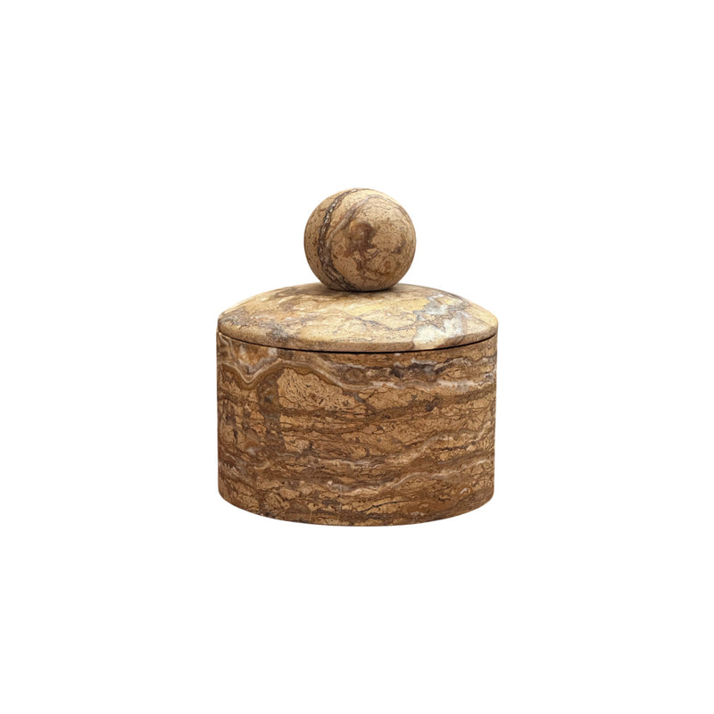 Bussello Marble Brown Sugar Bowl