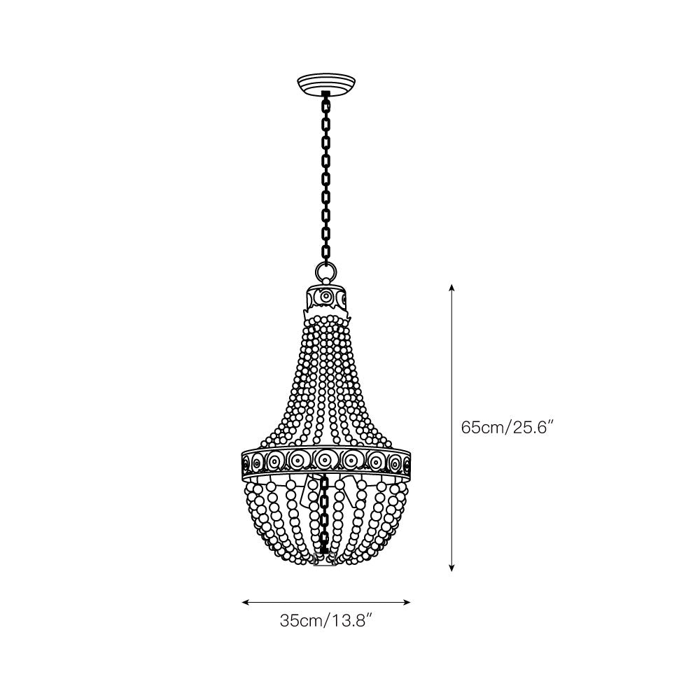 Rimone Beaded Chandelier