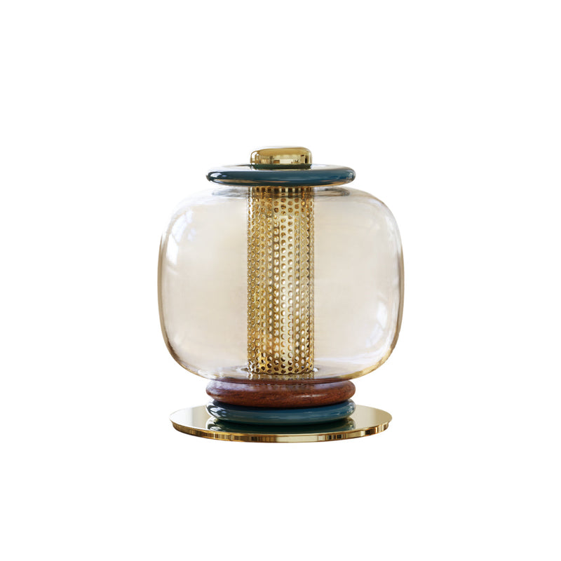 Delfesco Glass Table Lamp