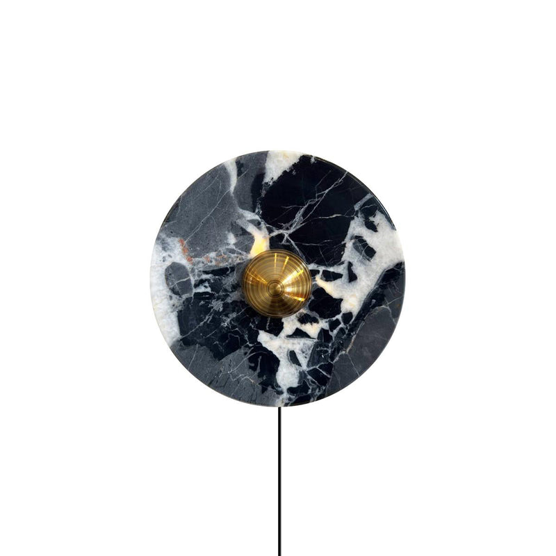 Brunello Plug-in Marble Wall Lamp