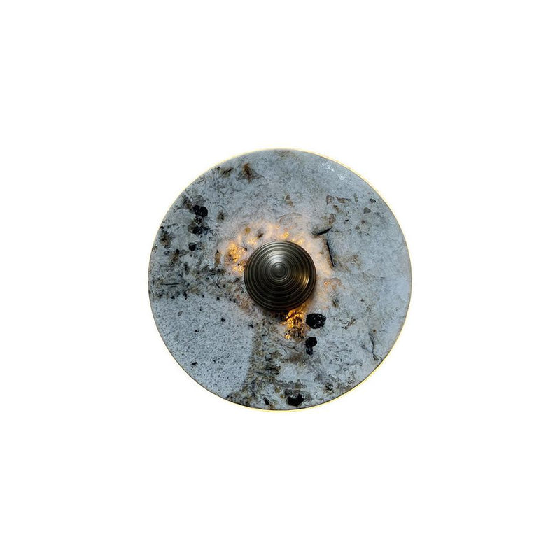 Brunello Marble Round Wall Lamp