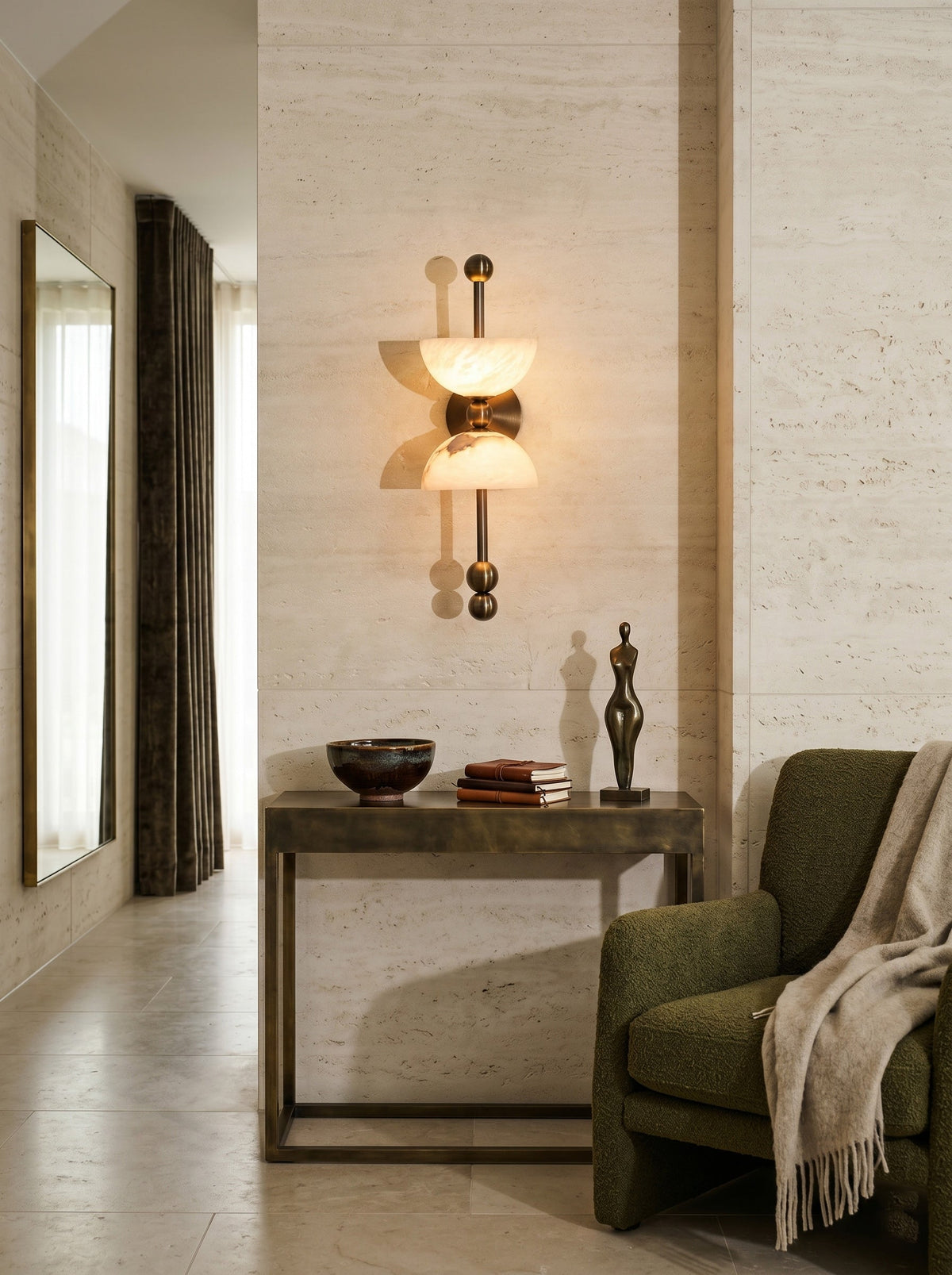 Chiave Alabaster Wall Lamp