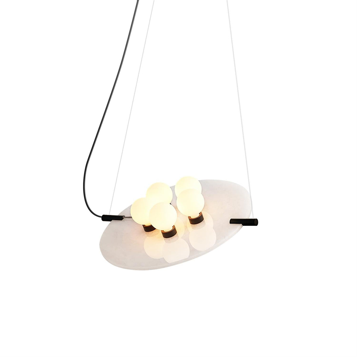 Nodeto Alabaster Pendant Lamp