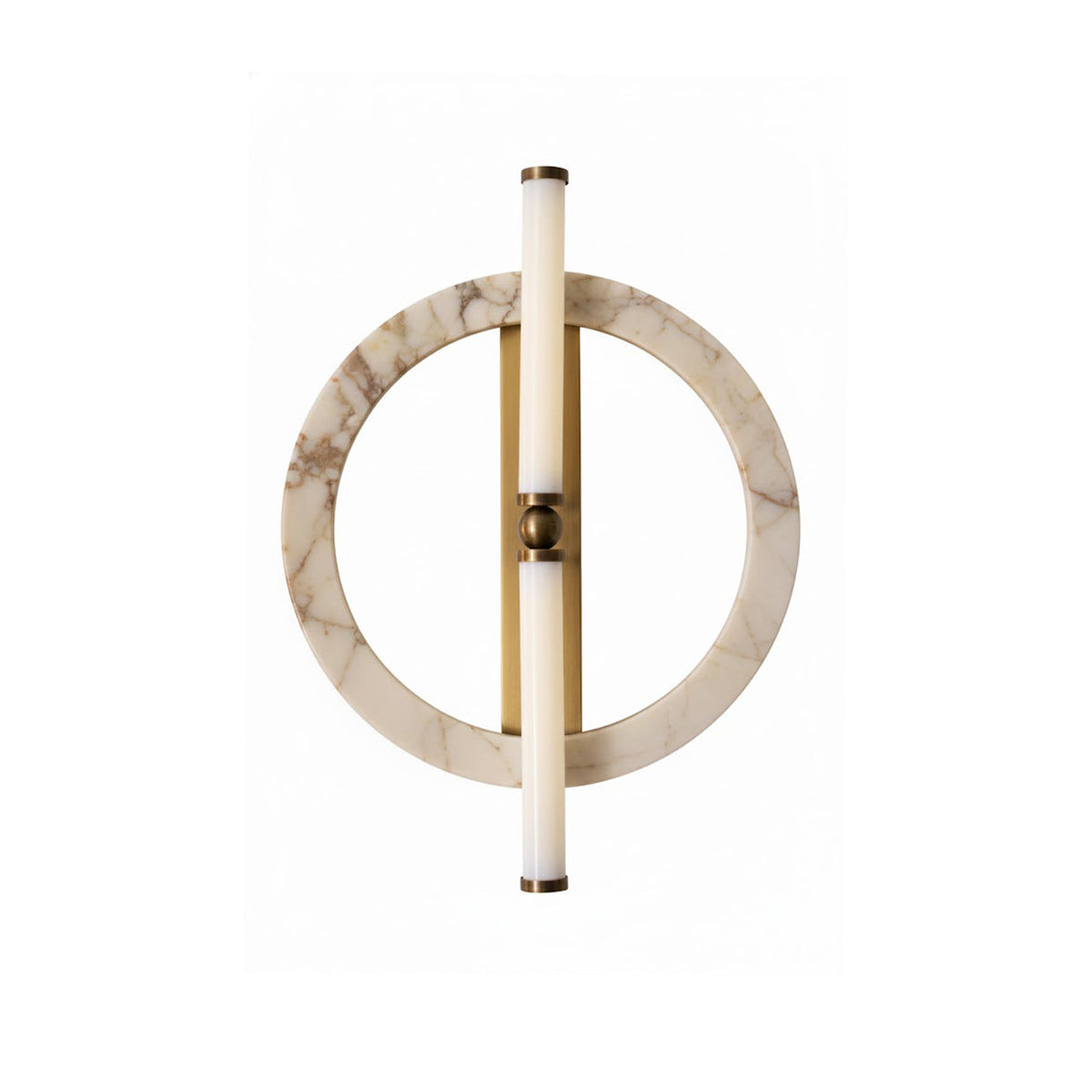 Quadrino Travertine Marble Onyx Wall Lamp