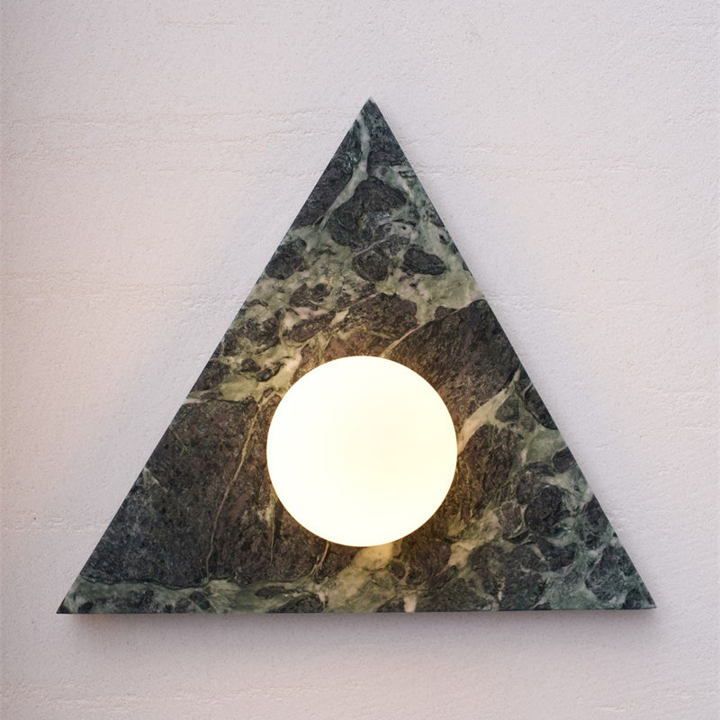 Quadrino Travertine Marble Onyx Wall Lamp