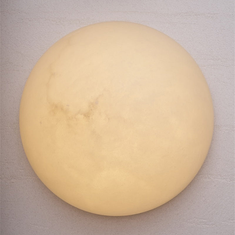 Quadrino Travertine Marble Onyx Wall Lamp
