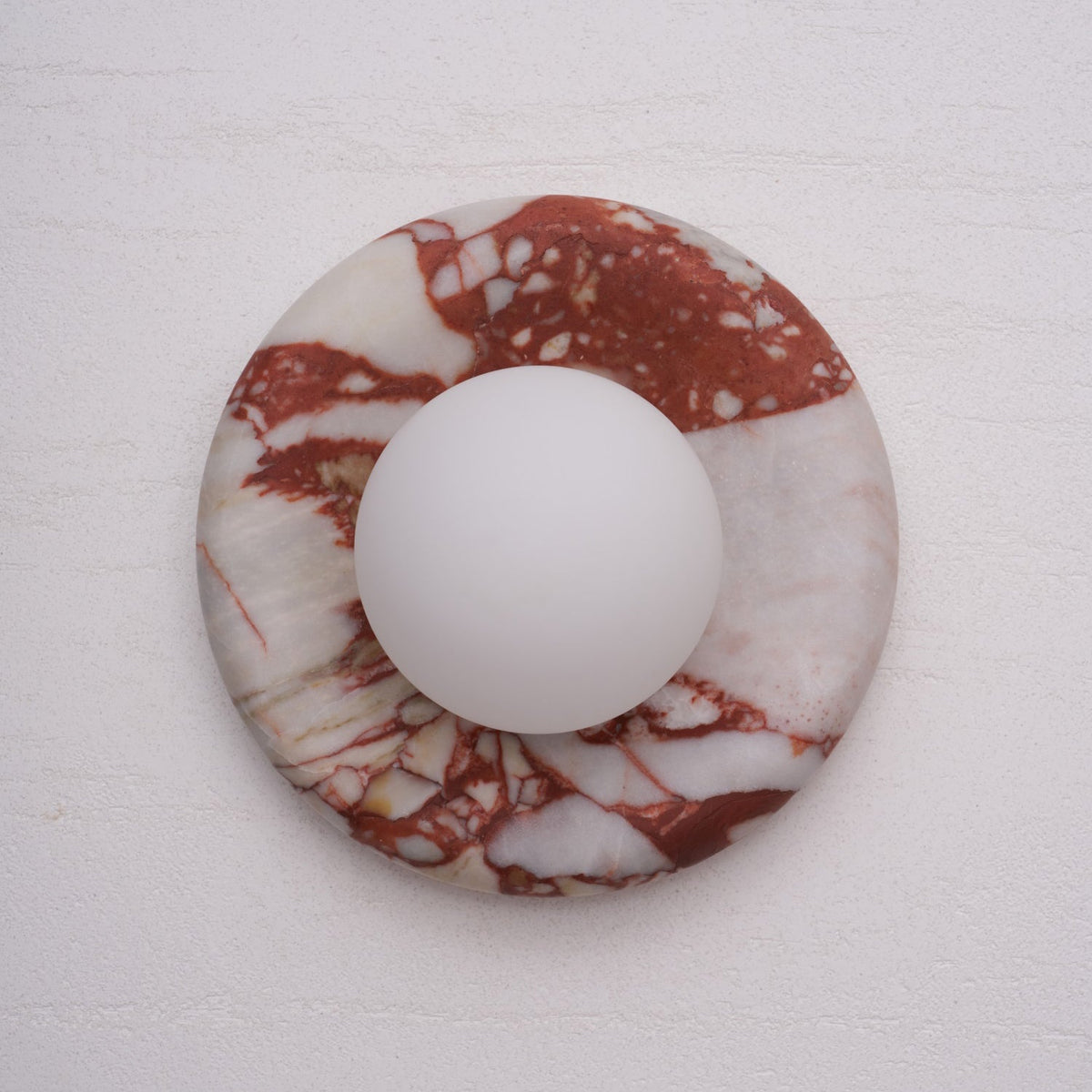 Quadrino Travertine Marble Onyx Wall Lamp