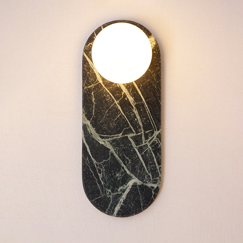 Quadrino Travertine Marble Onyx Wall Lamp