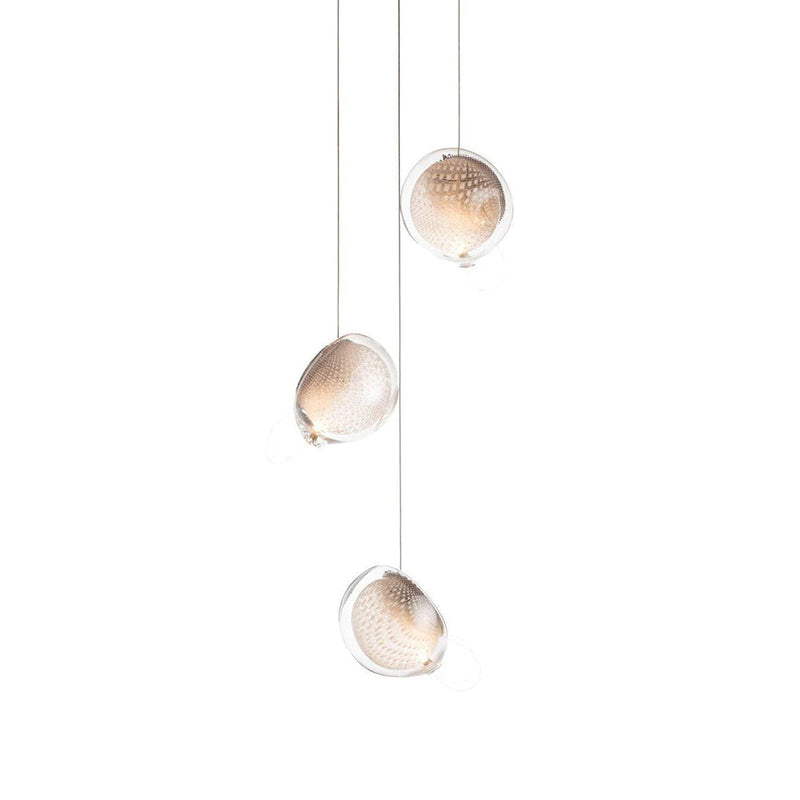 Fermo Cluster Glass Chandelier